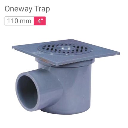 Trade Quality Floor Trap 4-Inch One-Way PVC