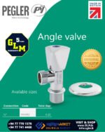 Pegler 1/2 Inch Brass Angle Valve for Water Isolation