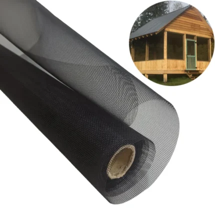Trade Grade Mosquito Gauze Mesh, 1.2m x 30m, Grey Fiberglass