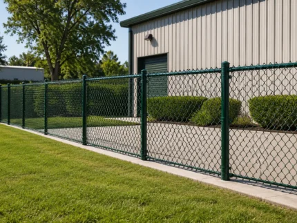 Hammer 12.5 Gauge PVC Coated Chain Link Fence, 4ft x 18m