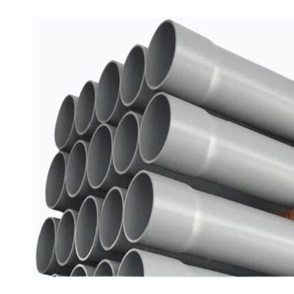 Standard 160mm (6 Inch) uPVC Waste Pipe, 6m Length, Drainage Grade