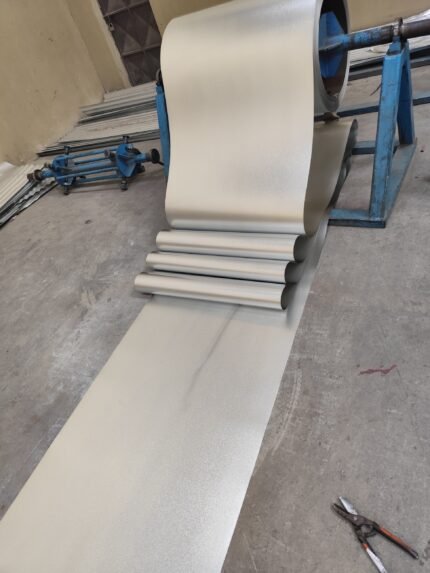 Standard Grade 30 Gauge Plain Sheet, 50m x 1m Galvanized Roll