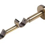 Trade Grade Antique End Bracket for 28mm Curtain Rods