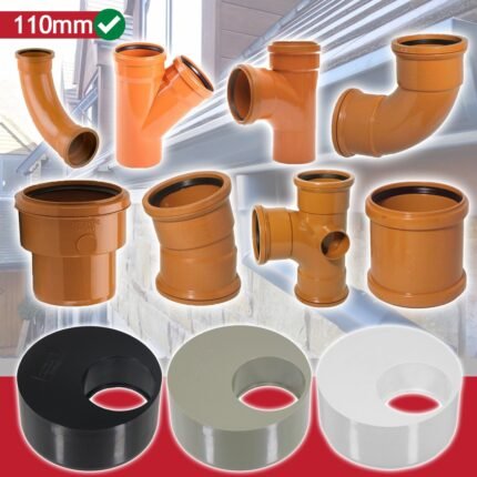 Standard PVC Waste Reducer 1½ Inch x 1¼ Inch Solvent Weld