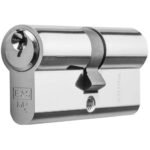 Centurion Silver Cylinder Lock, 70mm Euro Profile, 5-Pin