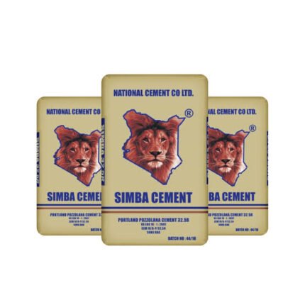 Simba 32.5R Portland Pozzolana Cement, 50kg Bag