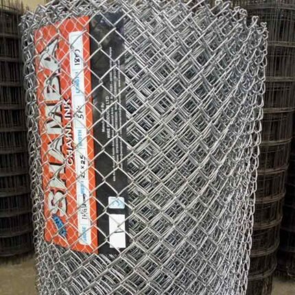 Shamba 8ft Heavy Gauge Chain Link, 11g, 80x80mm Mesh