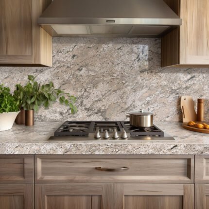 Trade-Grade Granite Worktop Beige 2400x630x20mm Polished