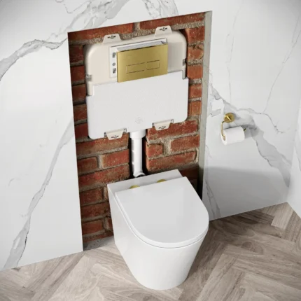 Trade Grade 9L Low Level Ceramic Cistern, Vitreous China, White