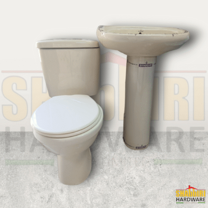 Standard Professional Colored Close Couple Toilet Set, Dual Flush, Ceramic