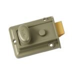 Yale P-77 Traditional Night Latch, 60mm Backset, Satin Chrome