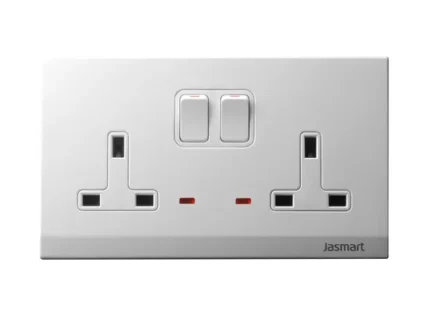 Powermax Twin Socket Neon