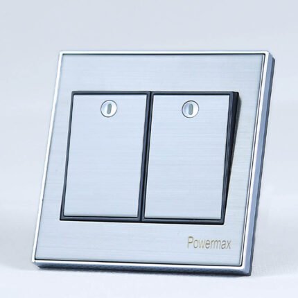 Powermax Slim 2-Gang Switch