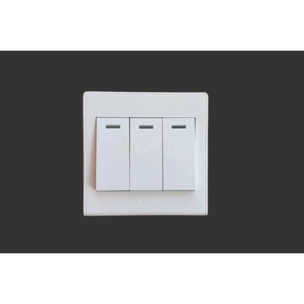 Vasopack 3 Gang Switch